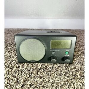 Boston Acoustics Recepter Radio AM FM Dual Alarm Clock Radio Black - Tested
